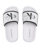 Calvin Klein Jeans Чехли Logo Pool Slide V3B0-80630-1172 M White/Black X002 - Mera.bg