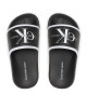 Calvin Klein Jeans Чехли Logo V3B0-80630-1172 M Black/White X001 - Mera.bg