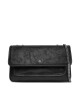 Calvin Klein Jeans Дамска чанта Chain Ew Flap Conv Chain Bag LV04K3084G Черен - Mera.bg