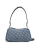 Calvin Klein Jeans Дамска чанта Ckj Monogram Drop Sm Shoulder Ba LV04K3142G Син - Mera.bg