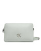 Calvin Klein Jeans Дамска чанта Minimal Monogram Camera Bag 20 LV04K3162G Сив - Mera.bg