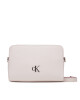 Calvin Klein Jeans Дамска чанта Minimal Monogram Ew Camera Bag LV04K3162G Екрю - Mera.bg