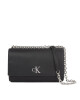 Calvin Klein Jeans Дамска чанта Minimal Monogram Ew Flap Ch25 T K60K611951 Черен - Mera.bg