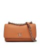 Calvin Klein Jeans Дамска чанта Minimal Monogram Ew Flap21 K60K612233 Кафяв - Mera.bg