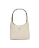 Calvin Klein Jeans Дамска чанта Minimal Monogram Shoulder Bag K60K610843 Екрю - Mera.bg