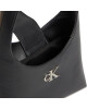 Calvin Klein Jeans Дамска чанта Minimal Monogram Shoulder Bag T K60K611212 Черен - Mera.bg