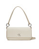 Calvin Klein Jeans Дамска чанта Minimal Monogram Shoulder Pouch LV04K3161G Бял - Mera.bg