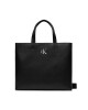 Calvin Klein Jeans Дамска чанта Minimal Monogram Slim Tote26 K60K611552 Черен - Mera.bg
