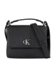 Calvin Klein Jeans Дамска чанта Minimal Monogram Top Handle22 T K60K611214 Черен - Mera.bg