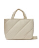Calvin Klein Jeans Дамска чанта Quilted Micro Ew Tote22 K60K611957 Екрю - Mera.bg