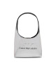 Calvin Klein Jeans Дамска чанта Sculpted Arc Shoulderbag22 K60K611860 Сребрист - Mera.bg