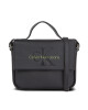 Calvin Klein Jeans Дамска чанта Sculpted Boxy Flap Cb20 Mono K60K610829 Черен - Mera.bg