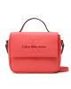 Calvin Klein Jeans Дамска чанта Sculpted Boxy Flap Cb20 Mono K60K610829 Коралов - Mera.bg
