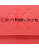 Calvin Klein Jeans Дамска чанта Sculpted Boxy Flap Cb20 Mono K60K610829 Коралов - Mera.bg