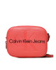 Calvin Klein Jeans Дамска чанта Sculpted Camera Bag 18 Mono K60K610275 Коралов - Mera.bg