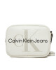 Calvin Klein Jeans Дамска чанта Sculpted Camera Bag18 Mono K60K610275 Бял - Mera.bg