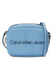 Calvin Klein Jeans Дамска чанта Sculpted Camera Bag18 Mono K60K610275 Тъмносин - Mera.bg