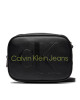 Calvin Klein Jeans Дамска чанта Sculpted Camera Bag18 Mono K60K610275 Черен - Mera.bg