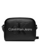 Calvin Klein Jeans Дамска чанта Sculpted Camera Bag18 Mono K60K612220 Черен - Mera.bg