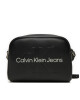 Calvin Klein Jeans Дамска чанта Sculpted Camera Bag18 Mono K60K612220 Черен - Mera.bg
