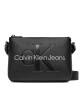 Calvin Klein Jeans Дамска чанта Sculpted Camera Pouch21 Mono K60K610681 Black/Metallic Logo 0GL - Mera.bg