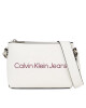 Calvin Klein Jeans Дамска чанта Sculpted Camera Pouch21 Mono K60K610681 Екрю - Mera.bg