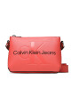 Calvin Klein Jeans Дамска чанта Sculpted Camera Pouch2I Mono K60K610681 Коралов - Mera.bg