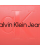 Calvin Klein Jeans Дамска чанта Sculpted Camera Pouch2I Mono K60K610681 Коралов - Mera.bg