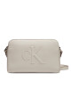Calvin Klein Jeans Дамска чанта Sculpted Ew Camera Bag20 LV04K3036G Екрю - Mera.bg