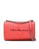 Calvin Klein Jeans Дамска чанта Sculpted Ew Flap Conv25 Mono K60K607198 Коралов - Mera.bg