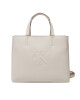 Calvin Klein Jeans Дамска чанта Sculpted Mini Ew Tote LV04K3111G Екрю - Mera.bg