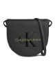 Calvin Klein Jeans Дамска чанта Sculpted Mini Saddle Bag K60K611966 Черен - Mera.bg
