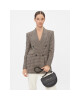 Calvin Klein Jeans Дамска чанта Sculpted Saddle Bag22 Mono K60K611223 Black With Rose 01F - Mera.bg