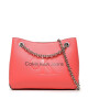 Calvin Klein Jeans Дамска чанта Sculpted Shoulder Bag 24 Mono K60K607831 Розов - Mera.bg