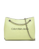 Calvin Klein Jeans Дамска чанта Sculpted Shoulder Bag 24 Mono K60K607831 Зелен - Mera.bg