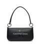 Calvin Klein Jeans Дамска чанта Sculpted Shoulder Pouch25 Mono K60K610679 Черен - Mera.bg