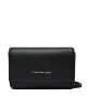 Calvin Klein Jeans Дамска чанта Sculpted Wallet Ph Cb19 Mono K60K611543 Black/Metallic Logo 0GL - Mera.bg