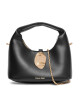 Calvin Klein Jeans Дамска чанта Stone Lock Slouchy Crossbody Bag LV04K3177G Черен - Mera.bg