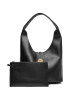 Calvin Klein Jeans Дамска чанта Stone Lock Slouchy Small Shoulde LV04K3176G Черен - Mera.bg