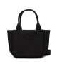 Calvin Klein Jeans Дамска чанта Summer Canvas Mini Tote LV04K3160G Черен - Mera.bg