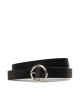 Calvin Klein Jeans Дамски колан Faceted Round Buckle Belt 2.0 K60K612211 Черен - Mera.bg