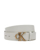 Calvin Klein Jeans Дамски колан Monogram Placque Buckle 30Mm LV04K7002G Бял - Mera.bg