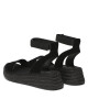 Calvin Klein Jeans Еспадрили Sporty Wedge Rope Su Con YW0YW00977 Черен - Mera.bg