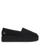 Calvin Klein Jeans Еспадрили Flatform Esdparille Mg/Hdw YW0YW01737 Черен - Mera.bg