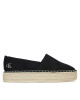 Calvin Klein Jeans Еспадрили Flatform Esdparille Mg/Hdw YW0YW01737 Черен - Mera.bg