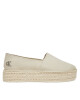 Calvin Klein Jeans Еспадрили Flatform Esdparille Mg/Hdw YW0YW01737 Екрю - Mera.bg