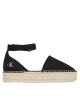 Calvin Klein Jeans Еспадрили Flatform Espadrille Sling Mg YW0YW01735 Черен - Mera.bg