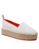 Calvin Klein Jeans Еспадрили Flatform Espadrille Soft Ny YW0YW00989 White YBR - Mera.bg