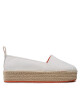 Calvin Klein Jeans Еспадрили Flatform Espadrille Soft Ny YW0YW00989 White YBR - Mera.bg
