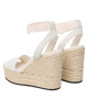 Calvin Klein Jeans Еспадрили Wedge Sandal Su Con YW0YW01026 Ancient White YBH - Mera.bg